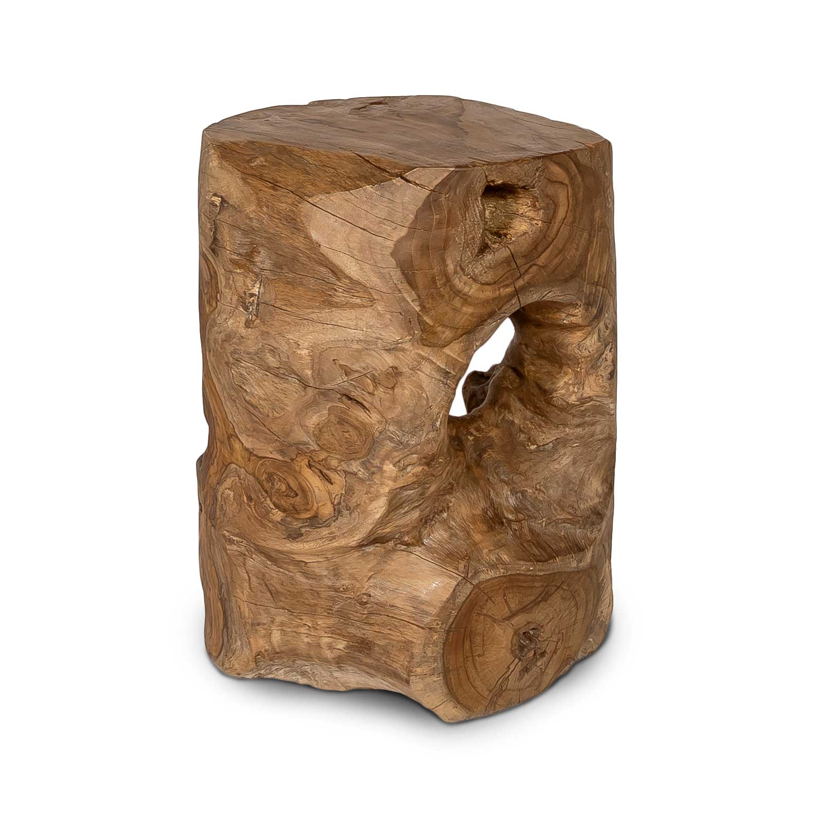 Natura Opus Accent Table - 18 Inch - Natural