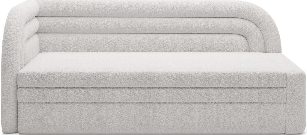 Fabillo Storage Sleeper Sofa - Pearl White