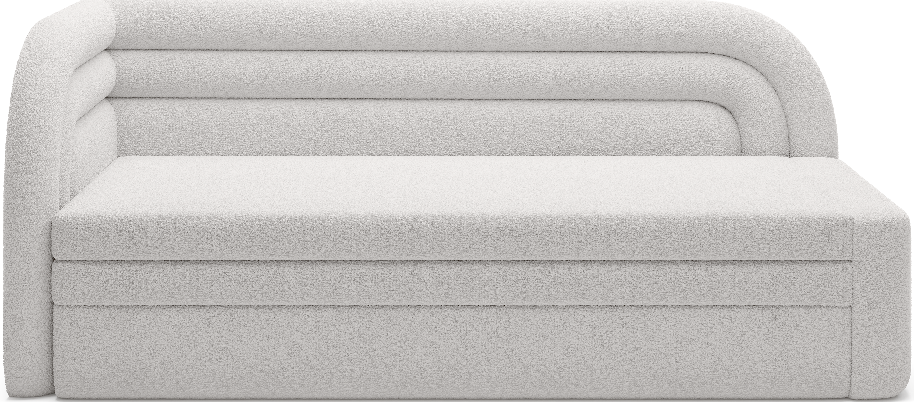 Fabillo Storage Sleeper Sofa - Pearl White