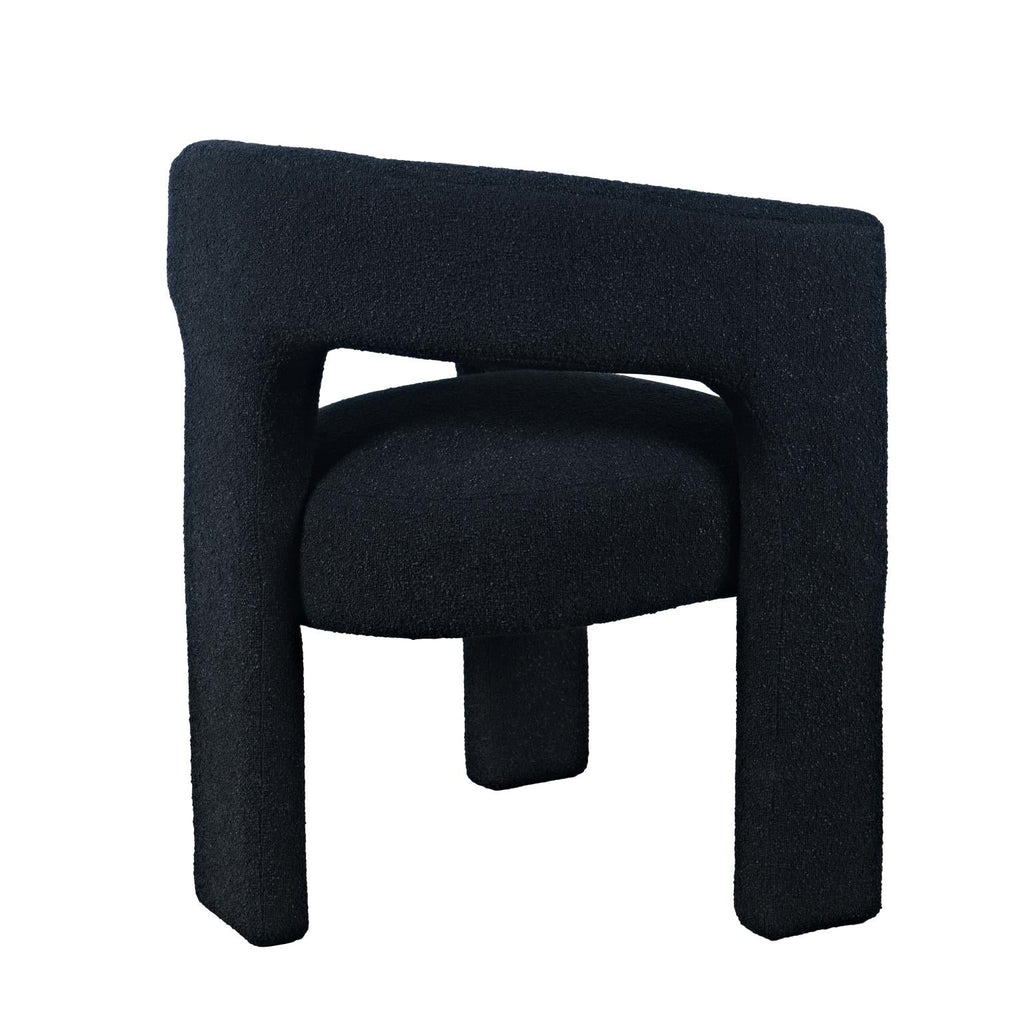 Sven Upholstered Dining Chair in Bouclé Fabric