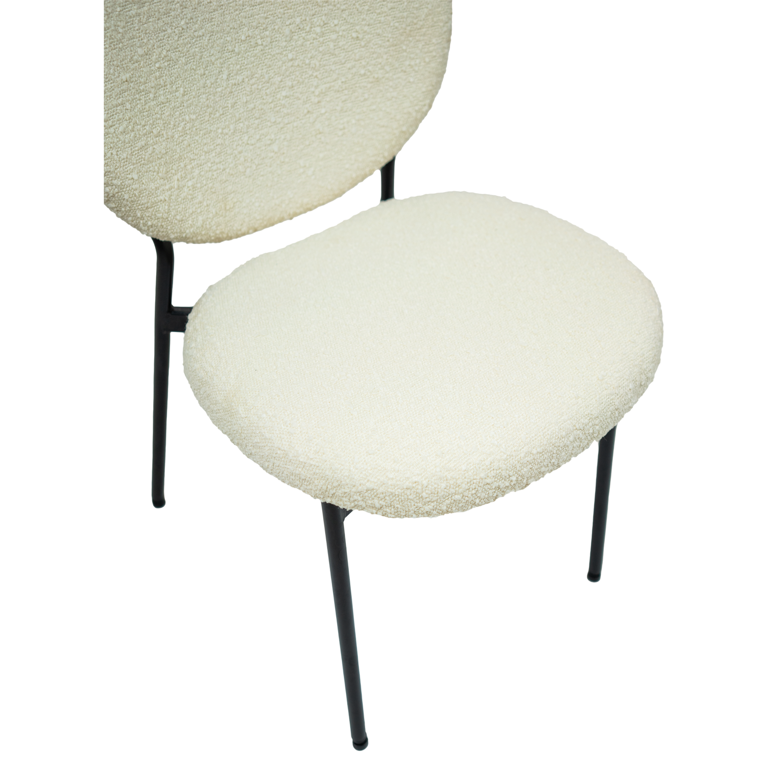 Sashi Dining Chair - Linen Boucle'
