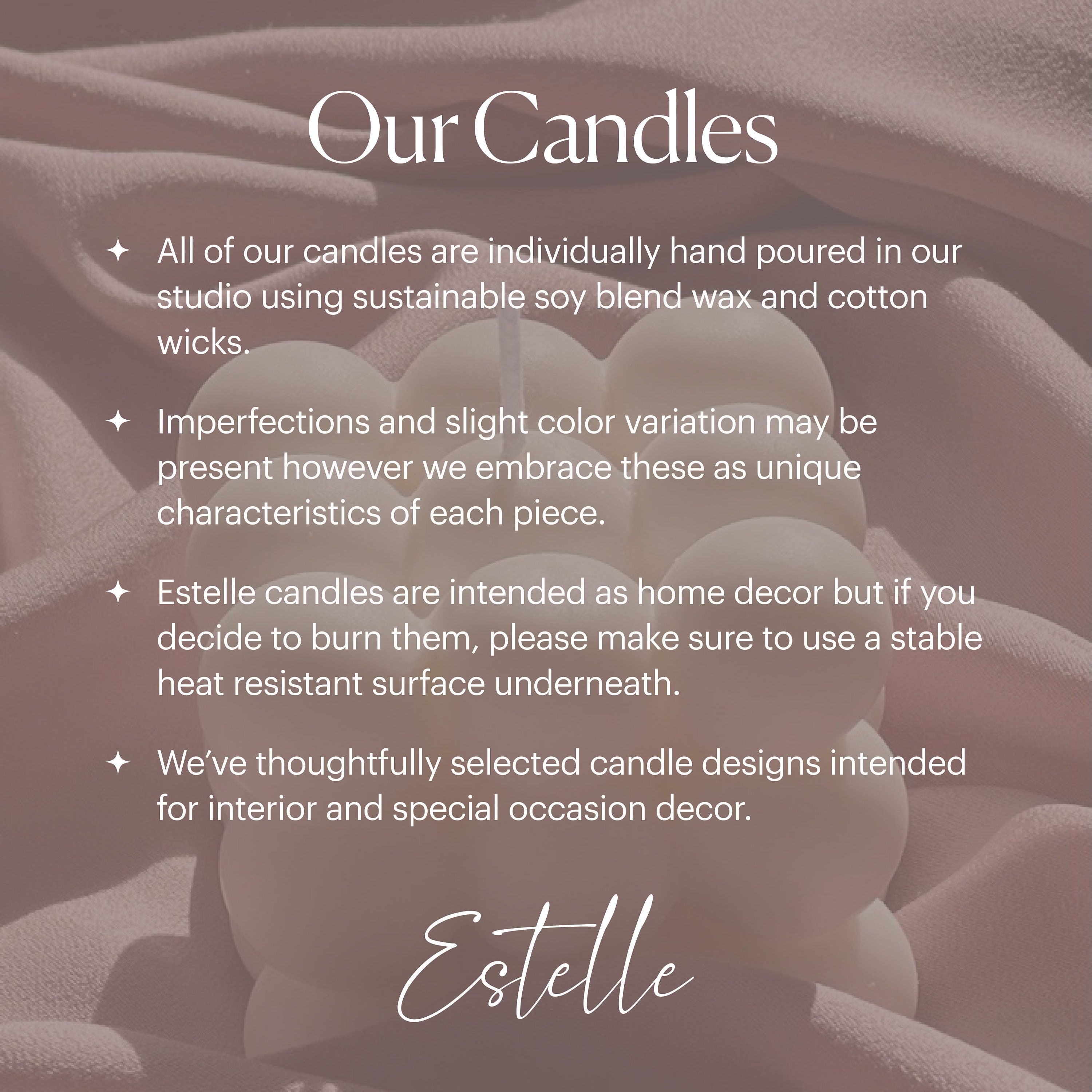 Big Ribbed Hourglass Pillar Candle | Sculptural Soy Candle
