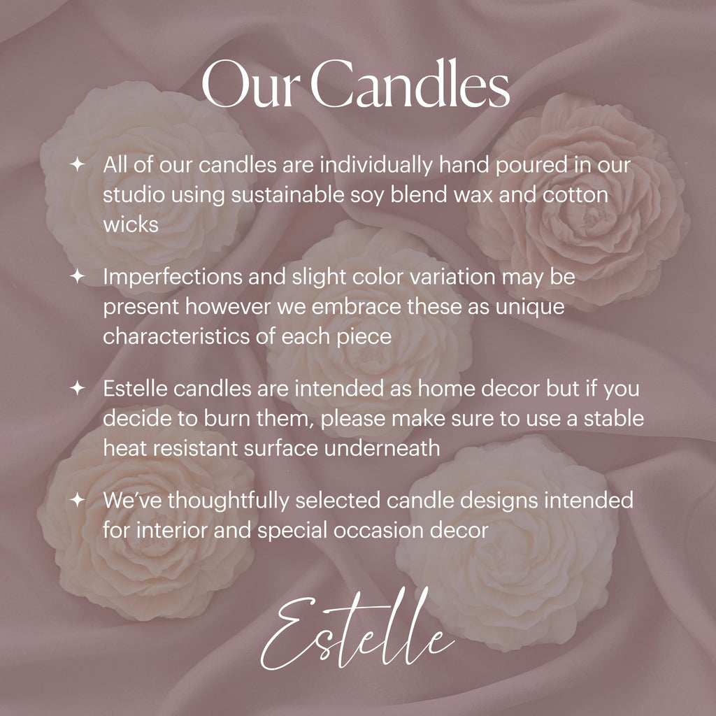 Bubble Soy Pillar Candle: Handmade Home Decor Gift