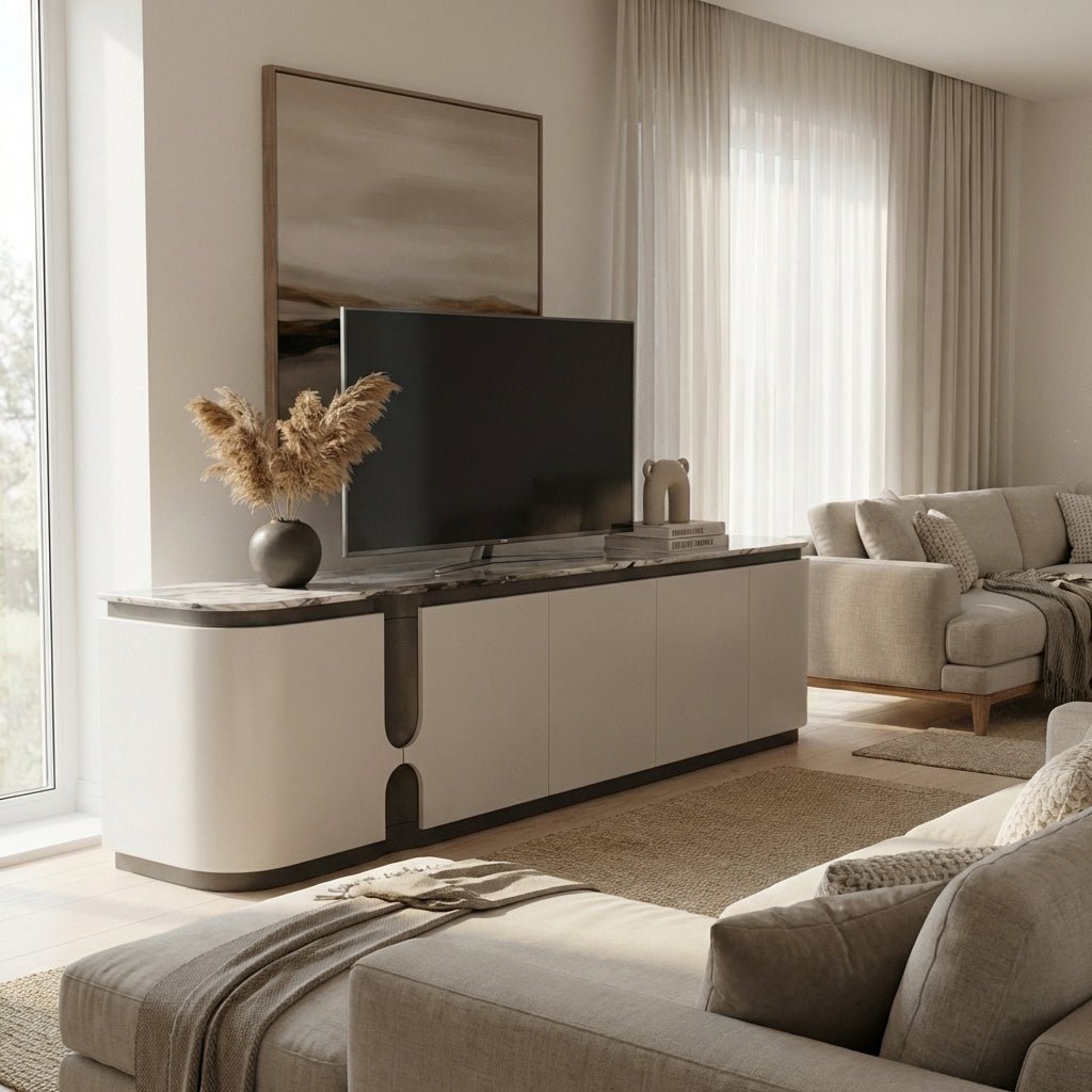 Modera Luxury Marble Top Sideboard