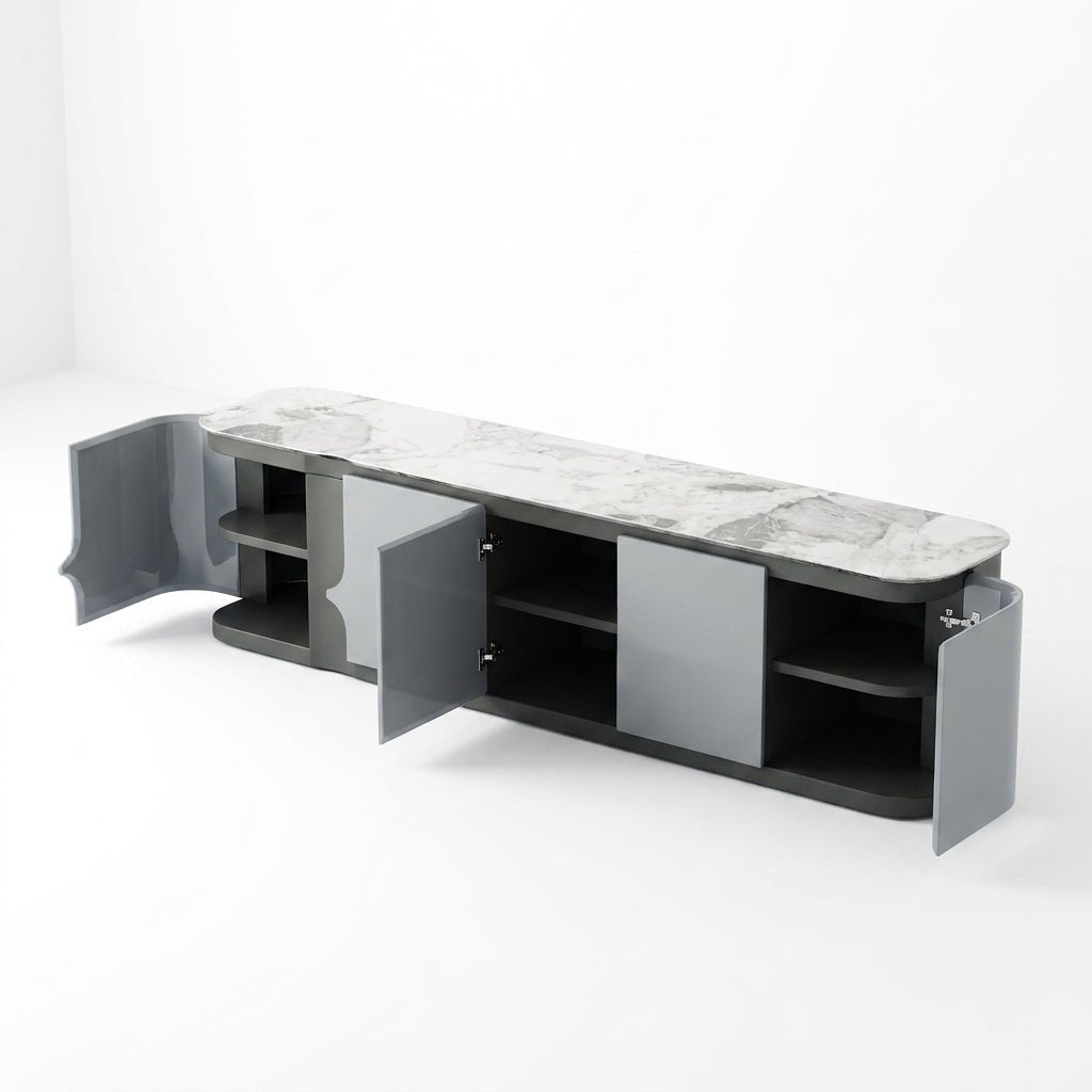 Modera Luxury Marble Top Sideboard