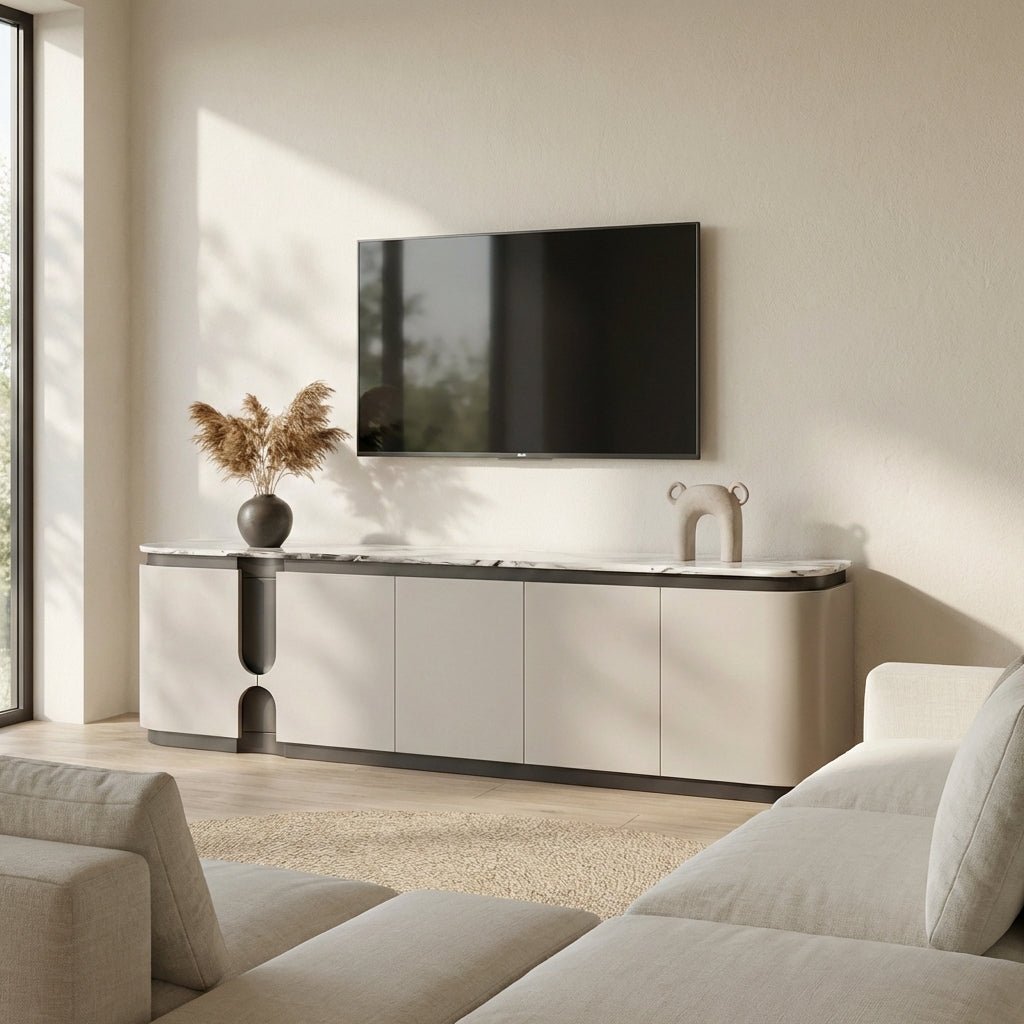 Modera Luxury Marble Top Sideboard