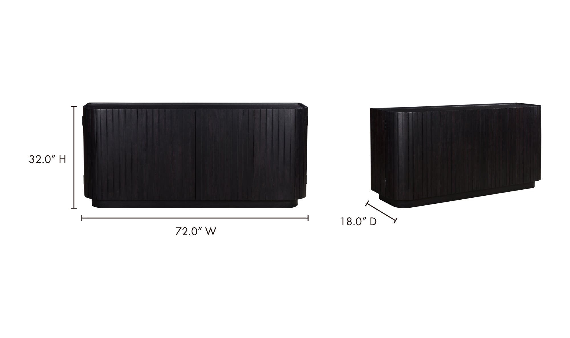 Pechory 4 Door Sideboard