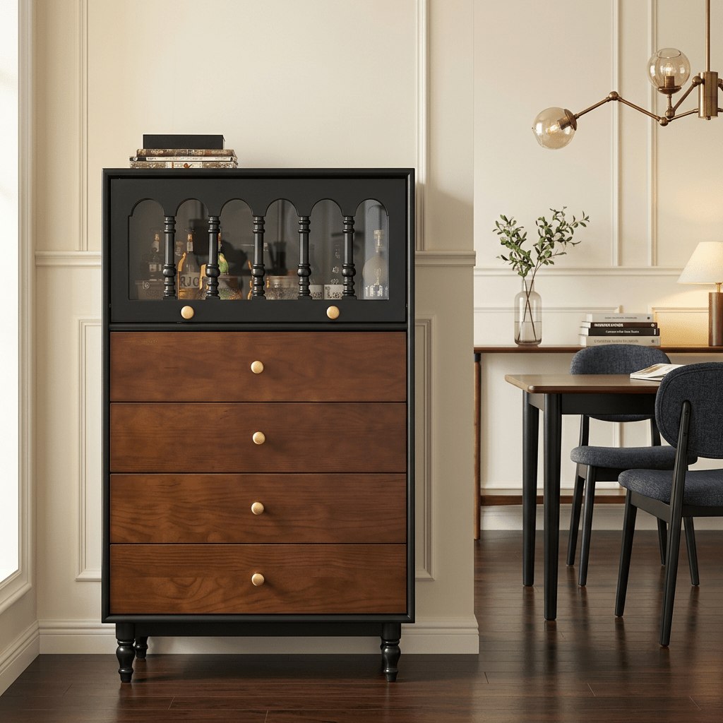Halliway Retro Sideboard